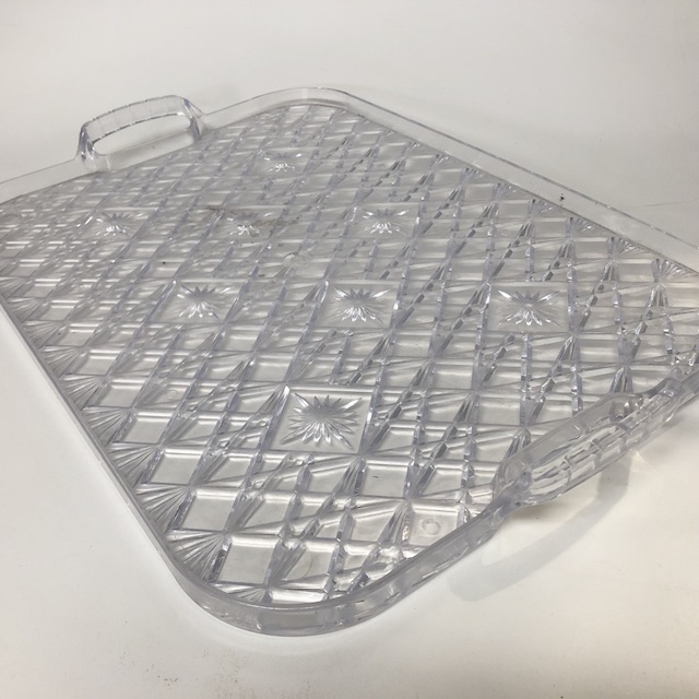 TRAY, Crystal Look (Plastic)